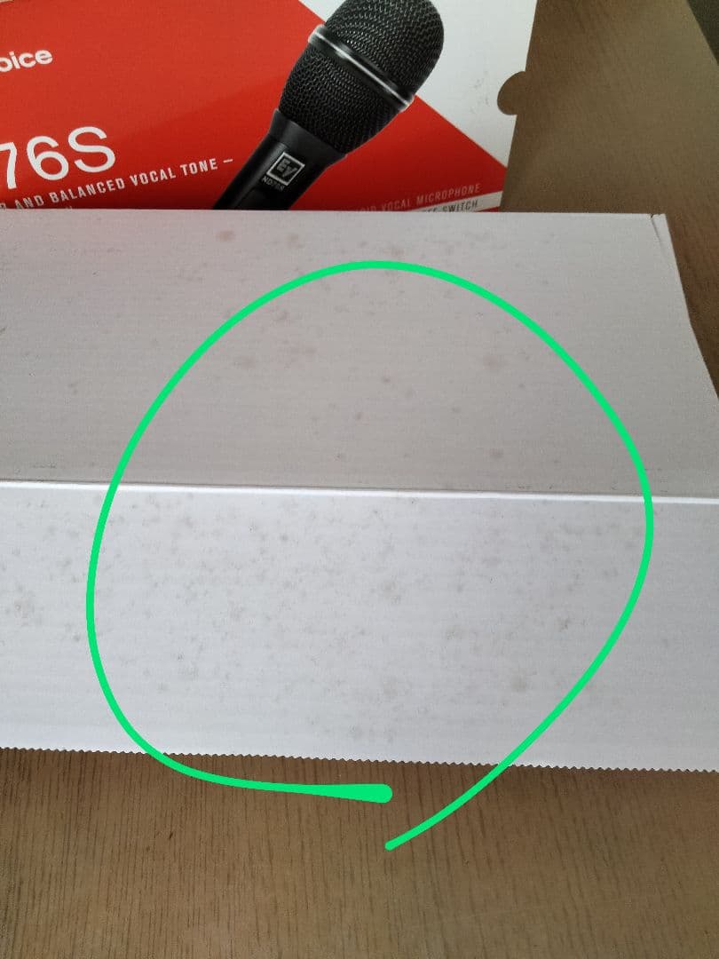 新品同様　ND76S エレクトロボイス　マイク　カラオケ　スタジオ　ライブ