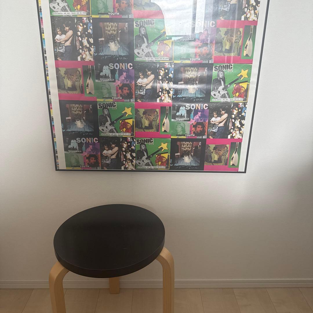 vintage sonic youth ポスター Sonic Youth ヴィンテージシルク