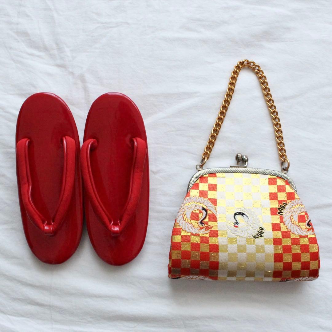 七五三 3歳 女の子 子供 アンティーク 着物 被布 セット 羽織つき