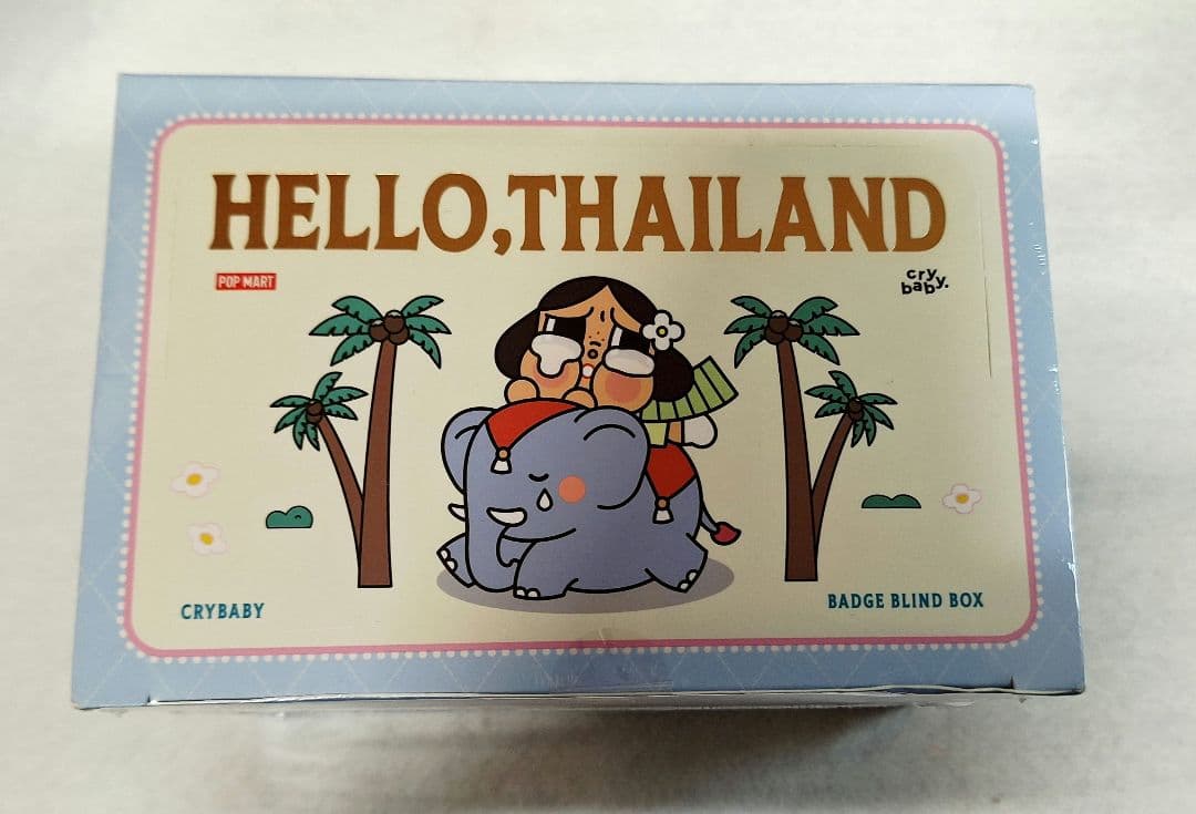 POPMART CRYBABY HELLO,THAILAND SERIES