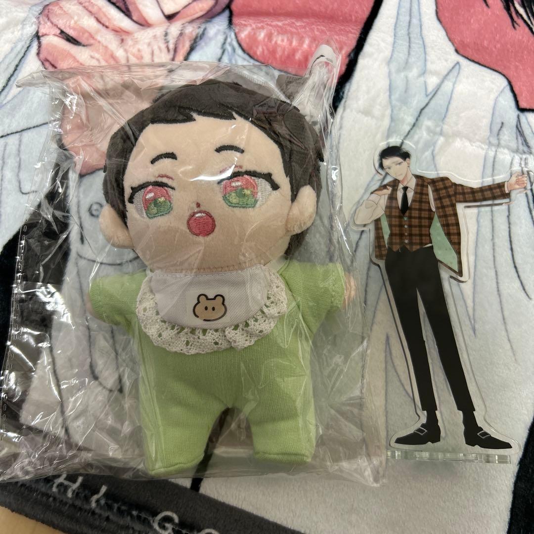 鬼上司・獄寺さんは暴かれたい ぬいぐるみ セット イラストカード付き