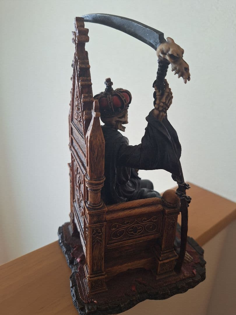 死神　グリムリーパー　スカル　頭蓋骨　フィギュア　置物