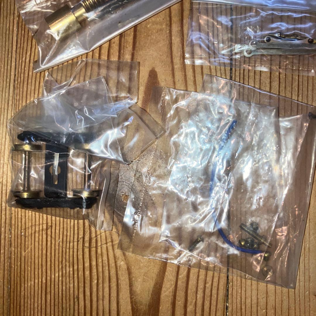 昭和期 国産HOゲージ 蒸気機関車 組立キット 真鍮製 当時物 組立説明図付き