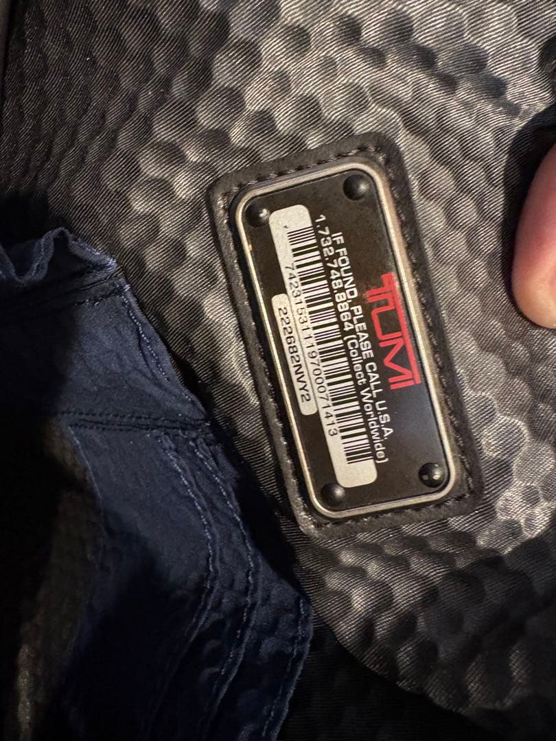 【TUMI】ネイビー ビジネスバッグ