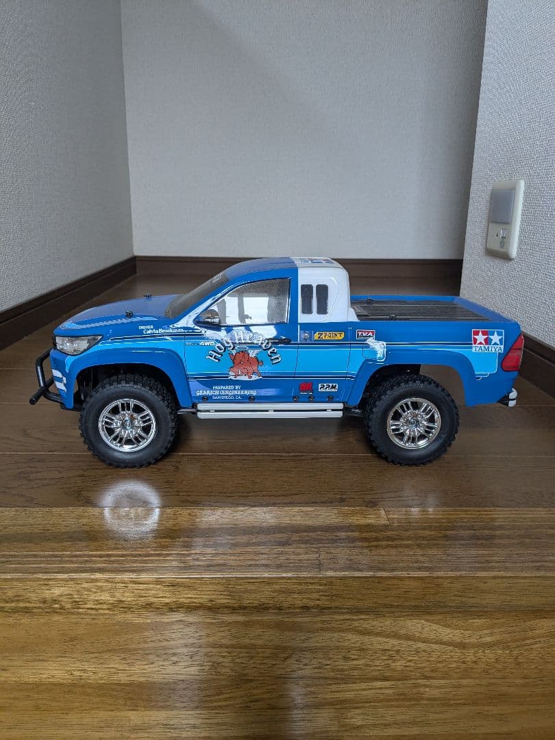 タミヤ XB トヨタハイラックスエクストラキャブ（CC-01）未走行品