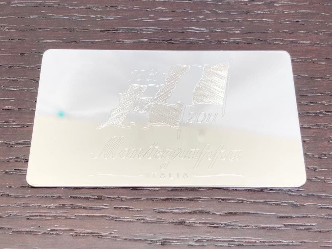 モンテグラッパ　イタリア150周年　ボールペン　シルバー