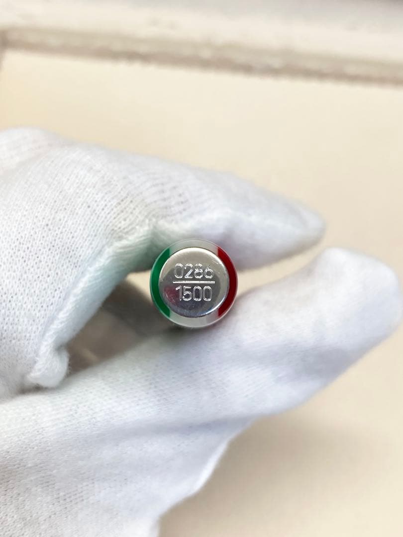 モンテグラッパ　イタリア150周年　ボールペン　シルバー