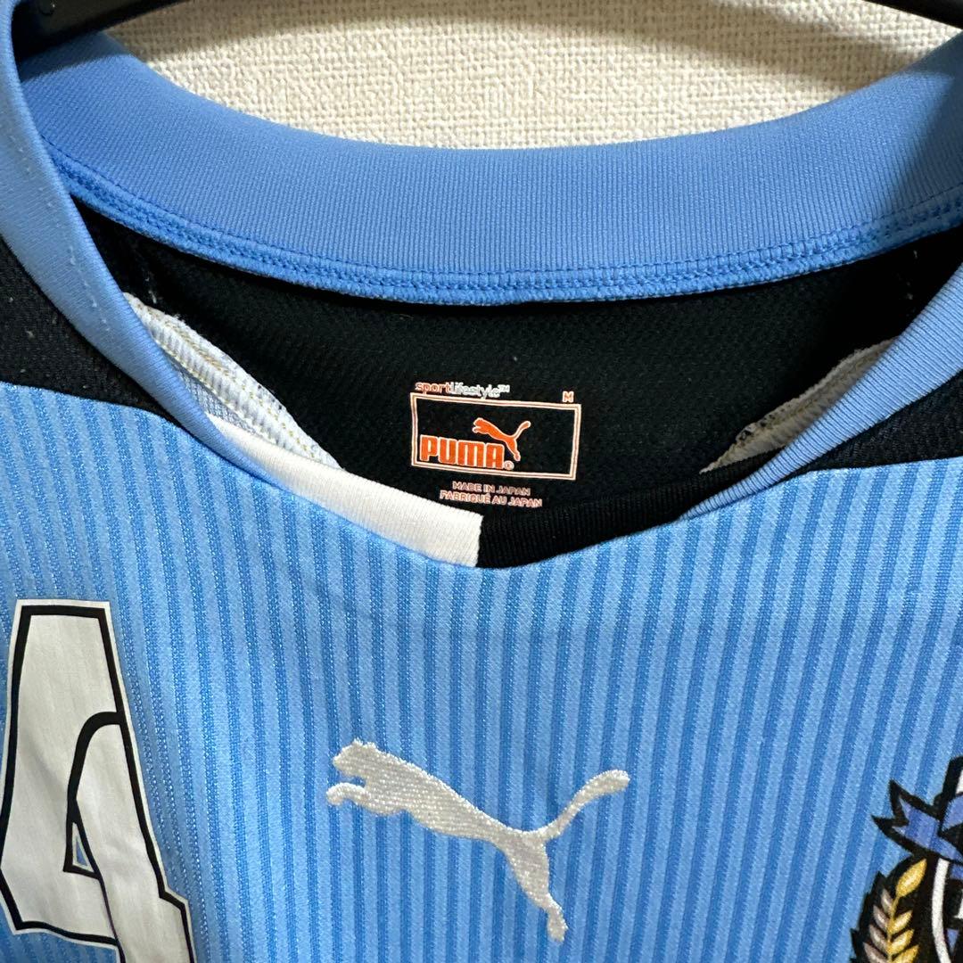 川崎フロンターレ 2011年ホームユニフォーム 中村憲剛 サイン入り M