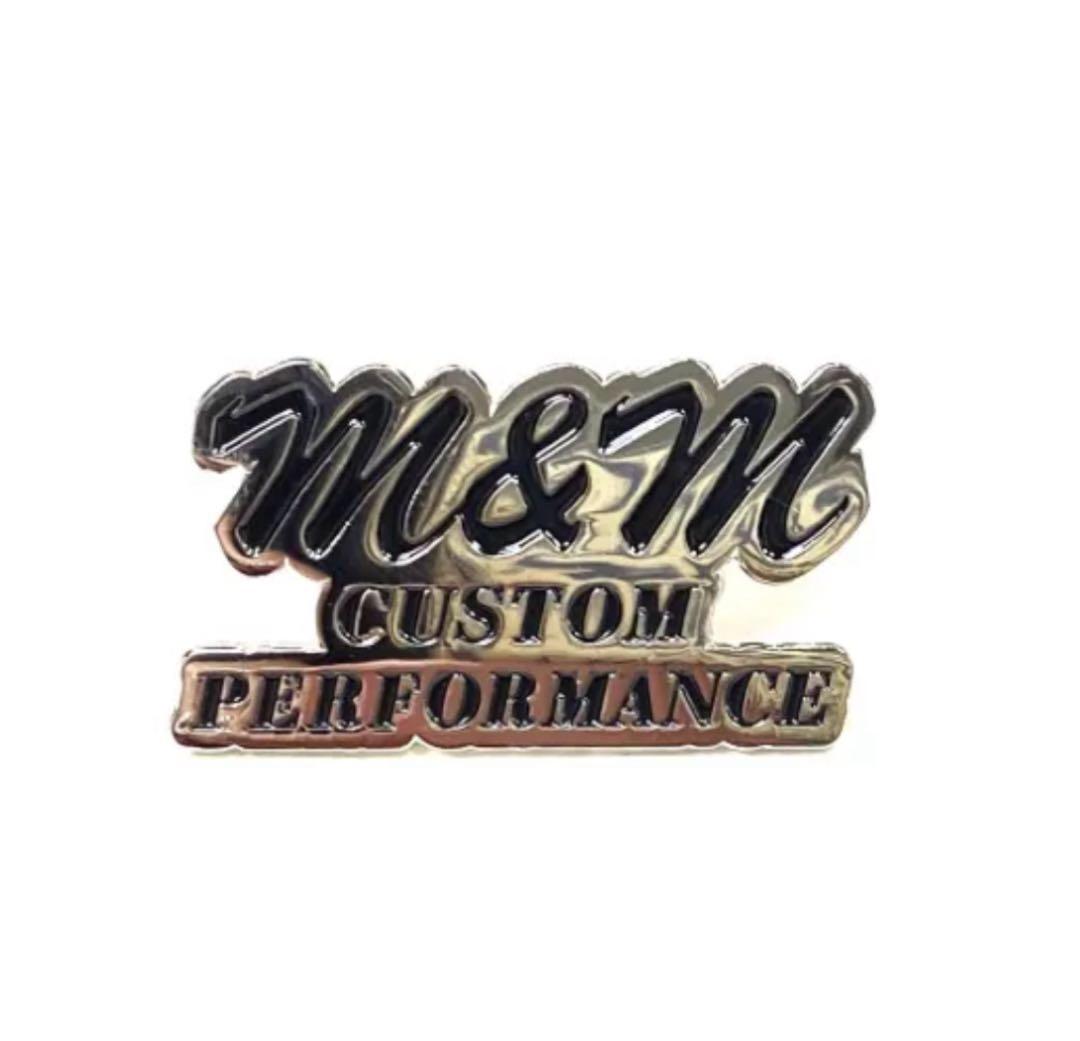 M&M ピンバッジ 2個セット 新品未開封 PINS ロゴ スター