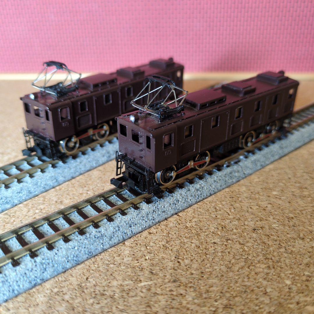 ワールド工芸　Nゲージ　ED42完成品Ｍ+Ｔ2両セット