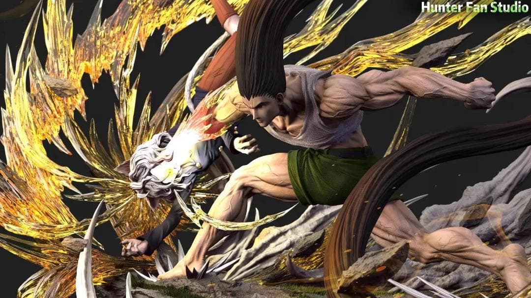 ハンター×ハンター ダークゴンVSネフィルピート 対戦 フィギュア