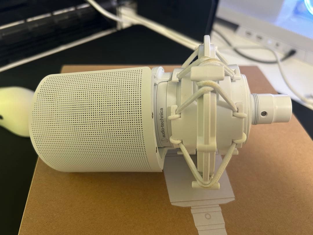 AT2020 CWH ホワイト コンデンサーマイク