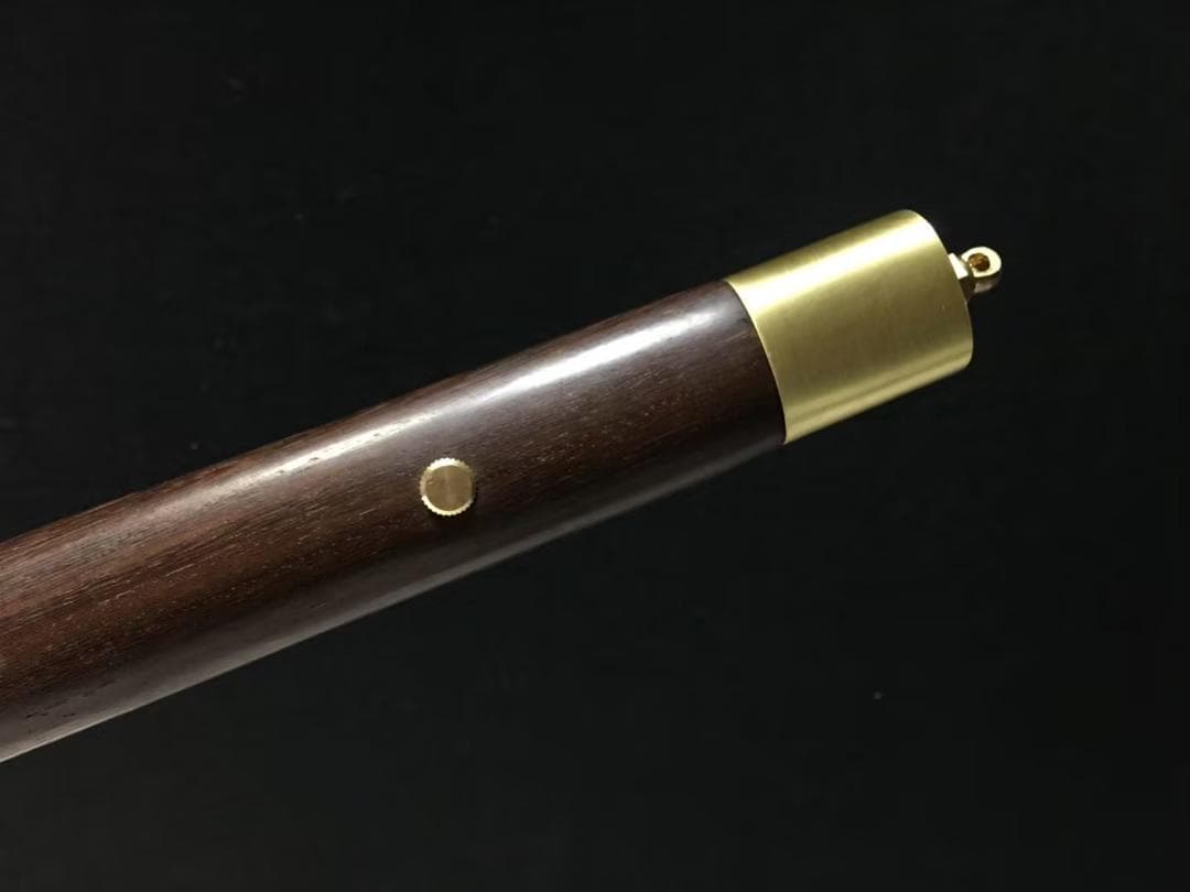 純銅装模様鋼延長苗刀 日本刀 模造刀 居合刀