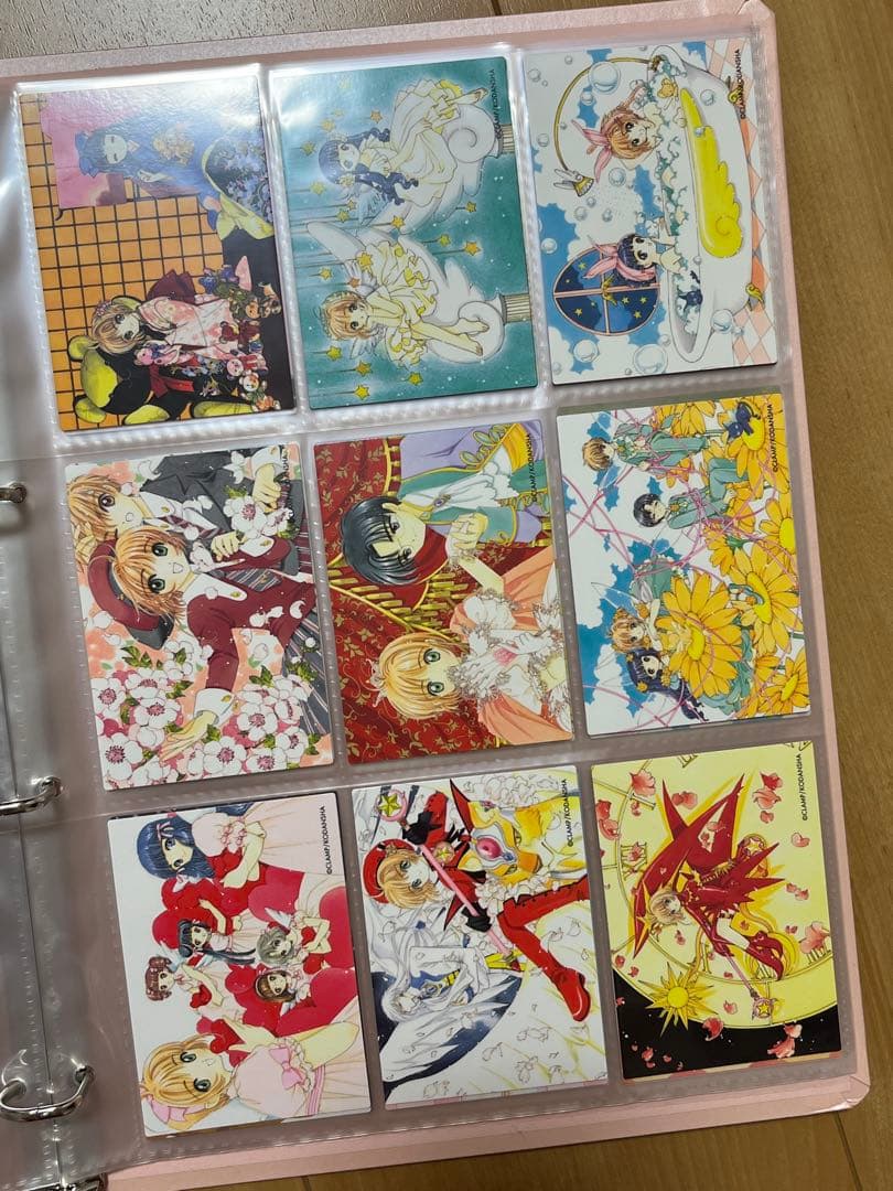 i*d様 カードキャプターさくら　トレカと公式バインダーのセット【さくらカード編