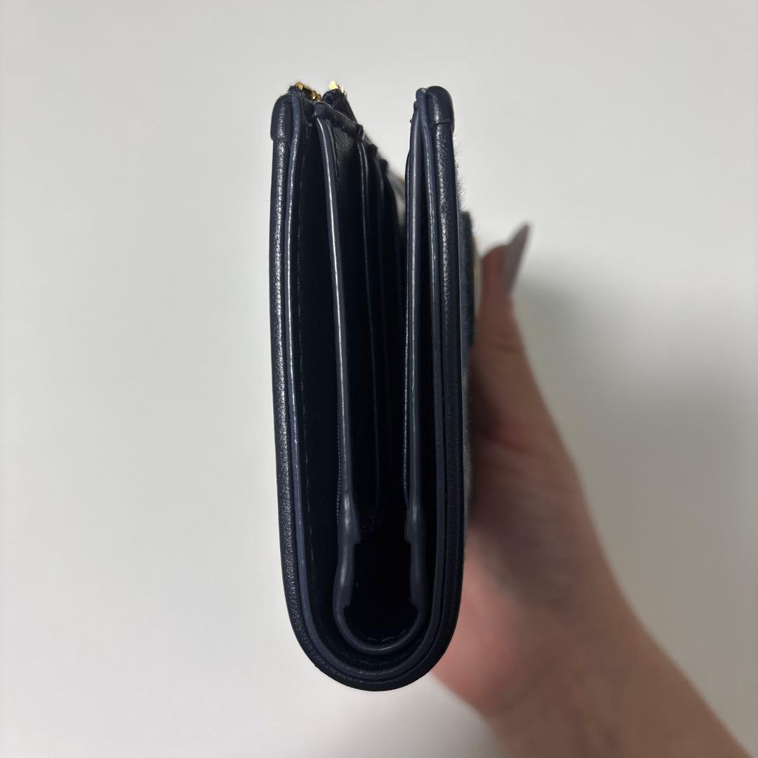 DIOR 財布　30 Montaigne Dahlia ウォレット　ダリア