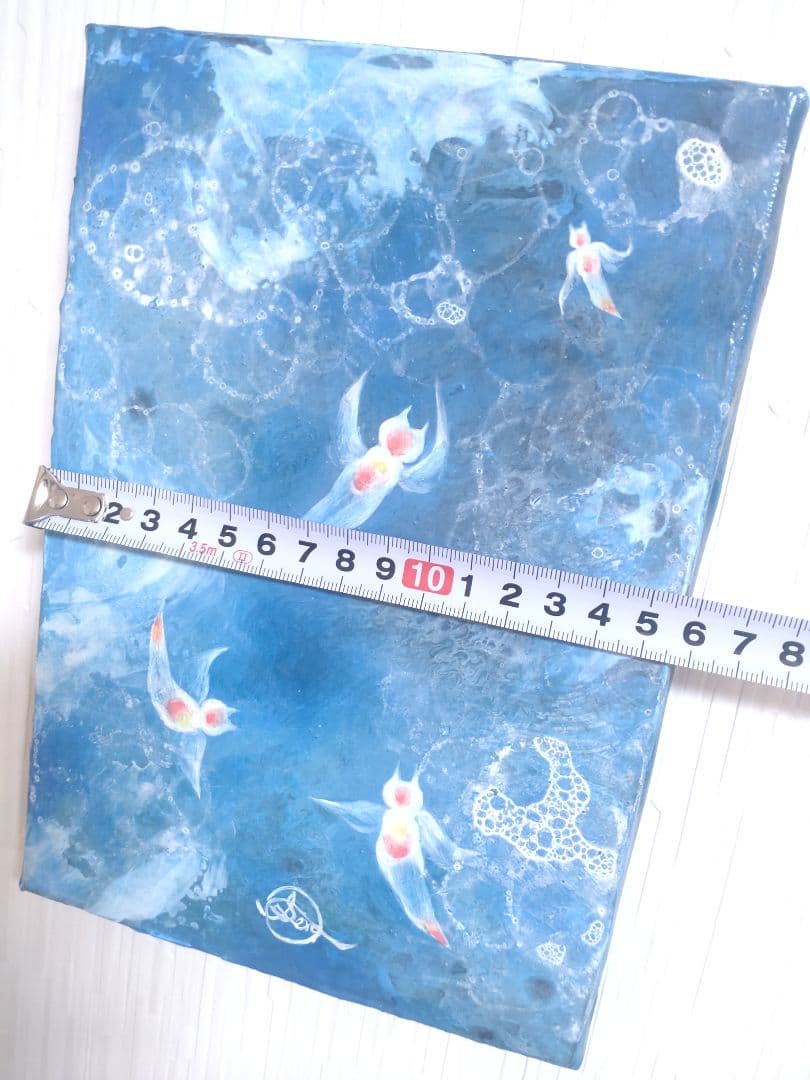 油絵【クリオネの夢】1点物の原画◆作者サイン入り/油彩画