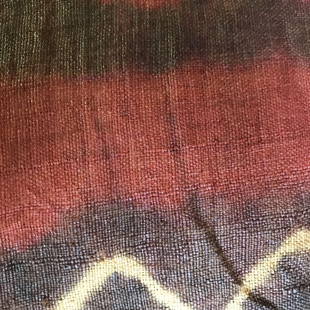 コンゴ民主共和国 クバ王國のラフィア精霊布 【コレクターピース】