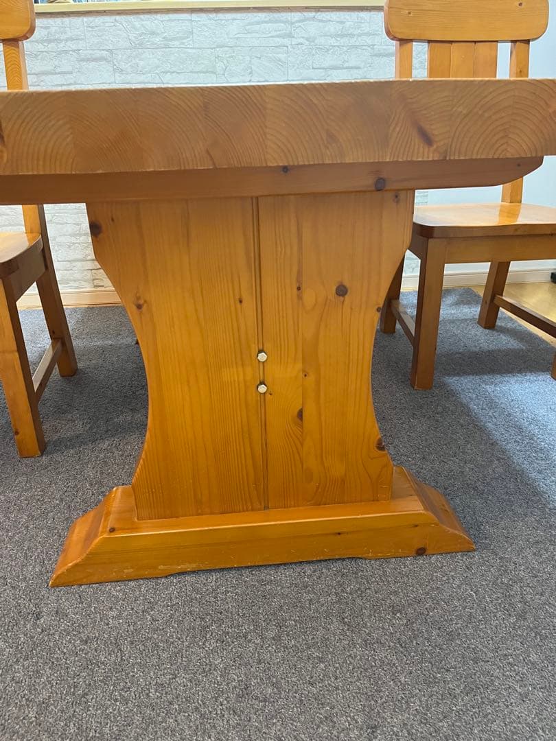 木製ダイニングテーブル セット　椅子4脚