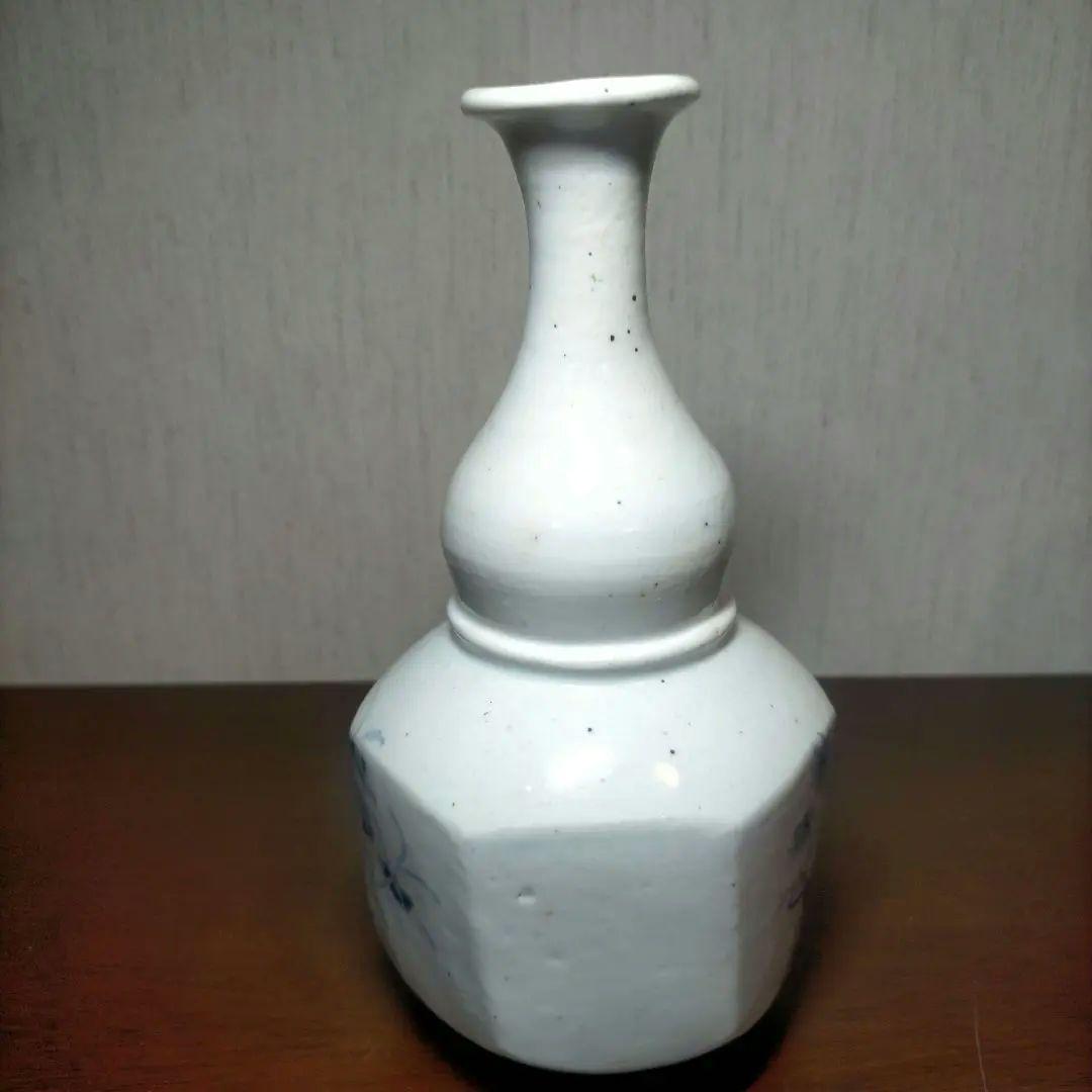 李朝面取瓢形徳利