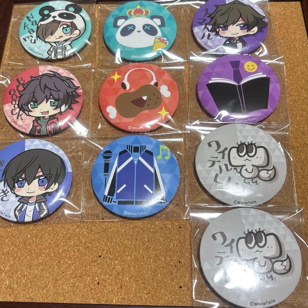 ワイテルズ スマイル ポップアップ POPUP PUS 缶バッジ