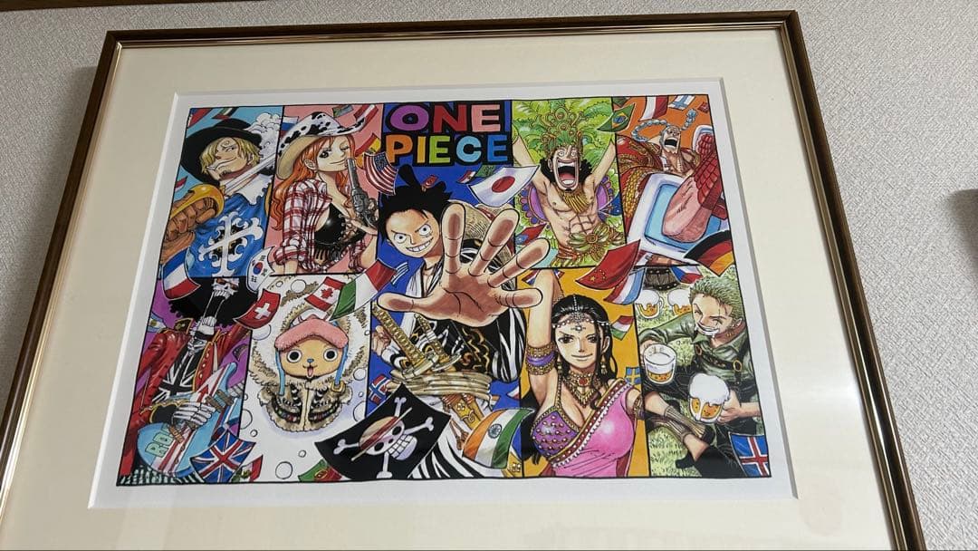 2015年夏 ワンピース ONE PIECE 複製原画　 高級複製原画 ワンピース 高級複製原画