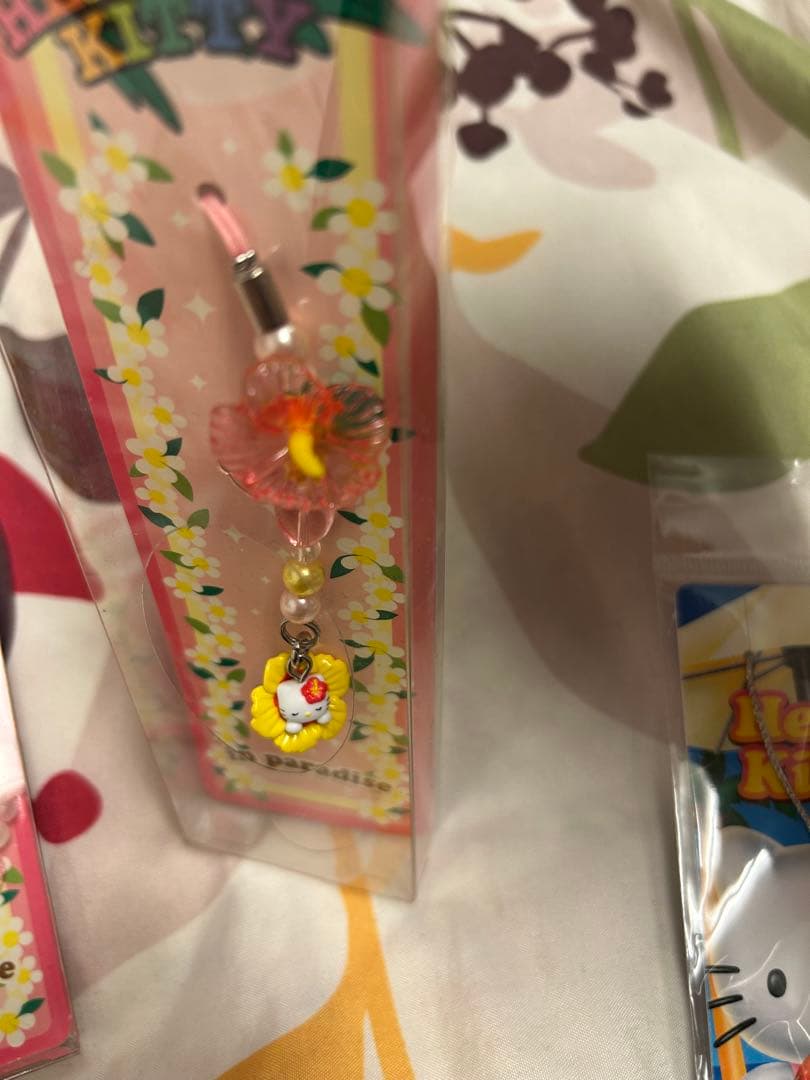 ハワイ限定ハローキティストラップ 6点セット