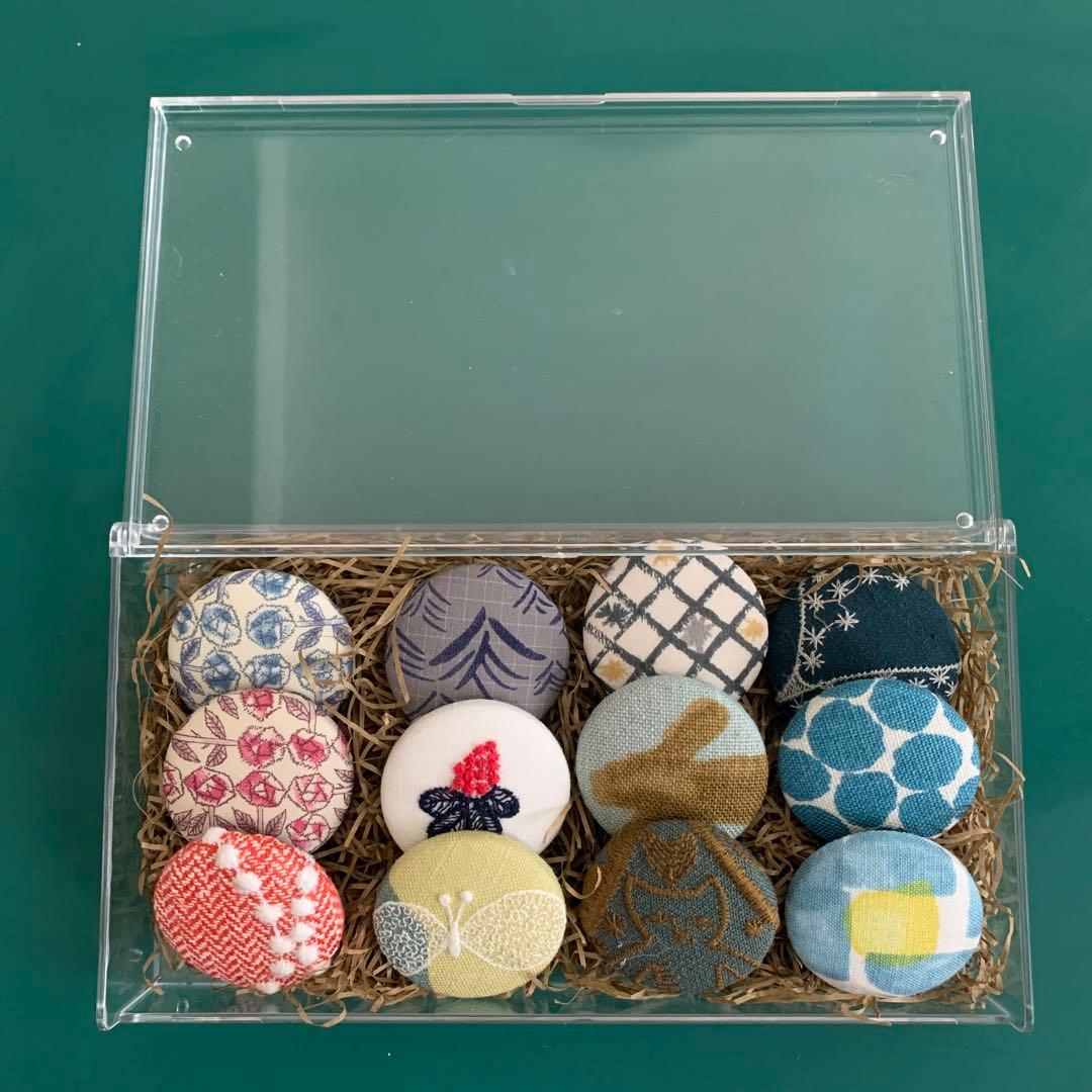 ハンドメイド☆ミナペルホネン☆ブローチセット - メルカリ