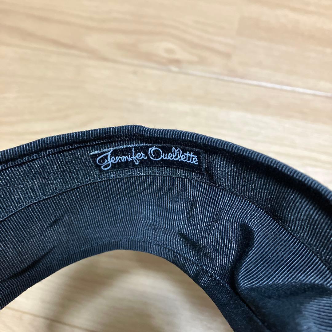 Jennifer Oullette スカーフ　黒