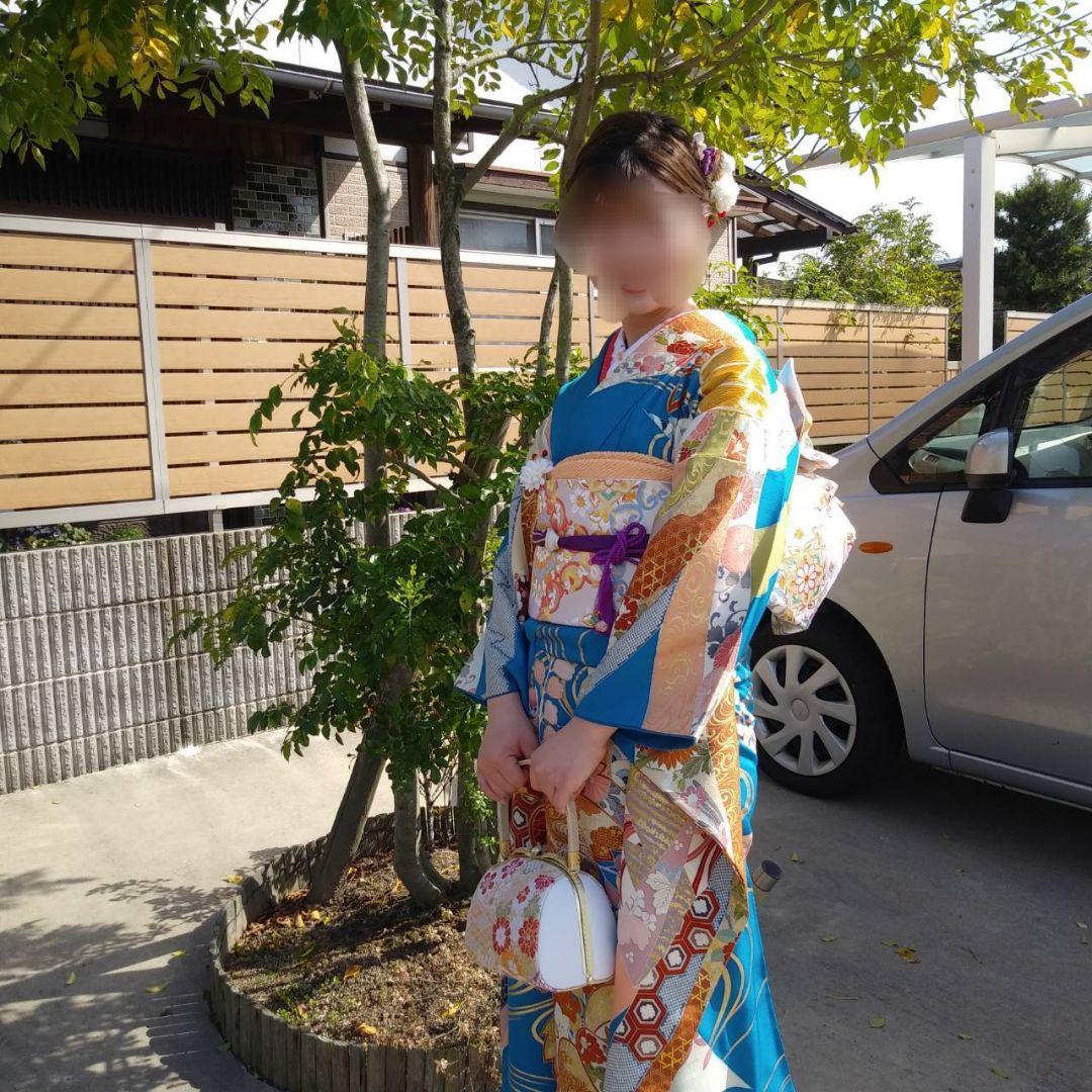 沙織 草履バッグ セット / 草履 Ｌ 着物 和装 成人式 卒業式