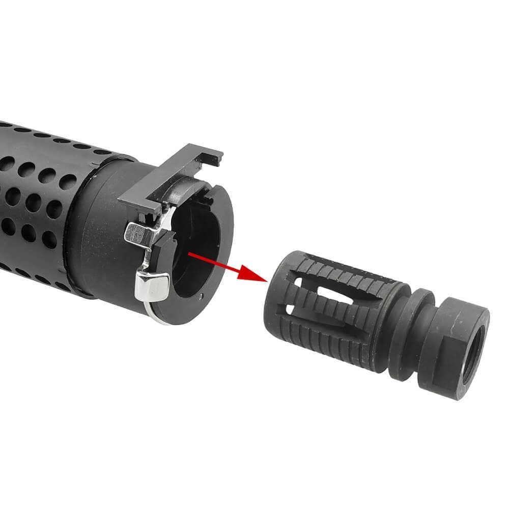 【未使用 美品】KAC NT-4 M4 QD サイレンサー 14mm CCW