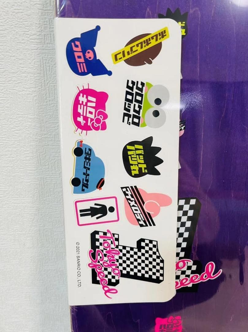 台湾製無地黒デッキテープ付きGIRL ガール　8.0デッキ　クロミ