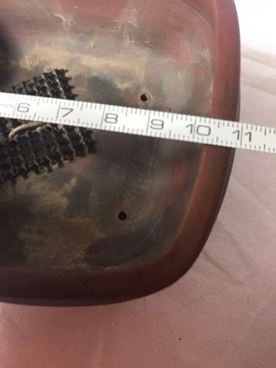 盆栽鉢 希少絶品常滑 泥珠窯正文 紫泥上紐下帯鋲