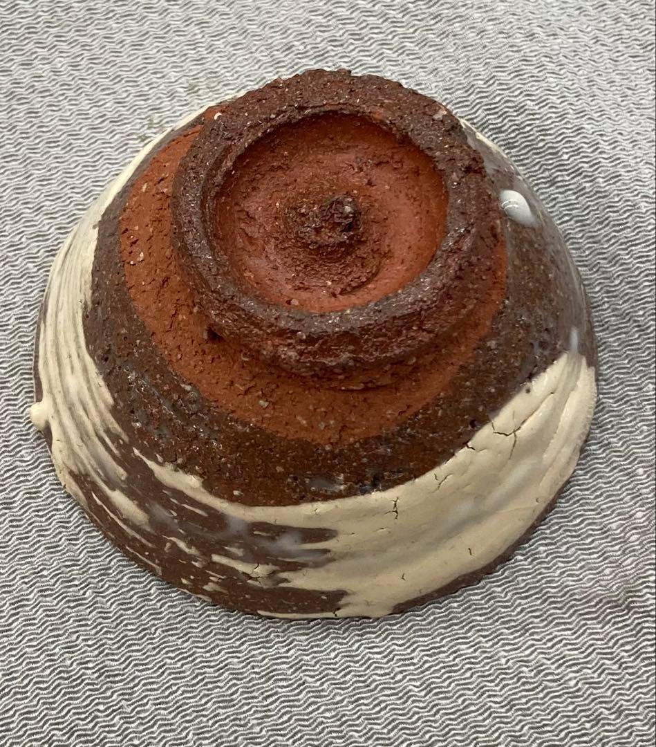 B305b 「酒盃」 四代 真清水蔵六造　共布共箱　京都　酒器　茶道具