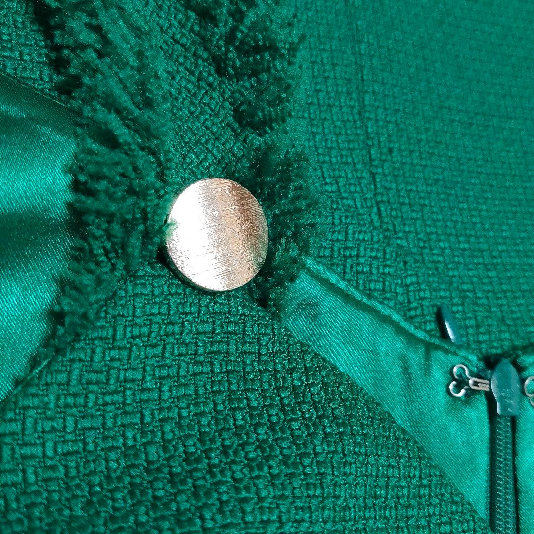 【美品☆】ROBE de FLEUR ツイードタイトロングドレス グリーン