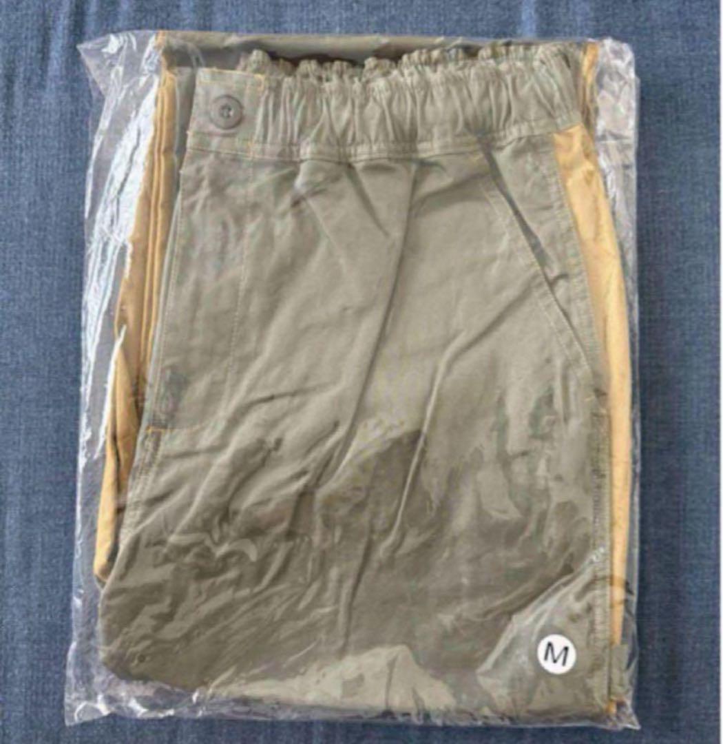 世田谷ベース　コットン ペインターパンツ オリーブ×ベージュ　M