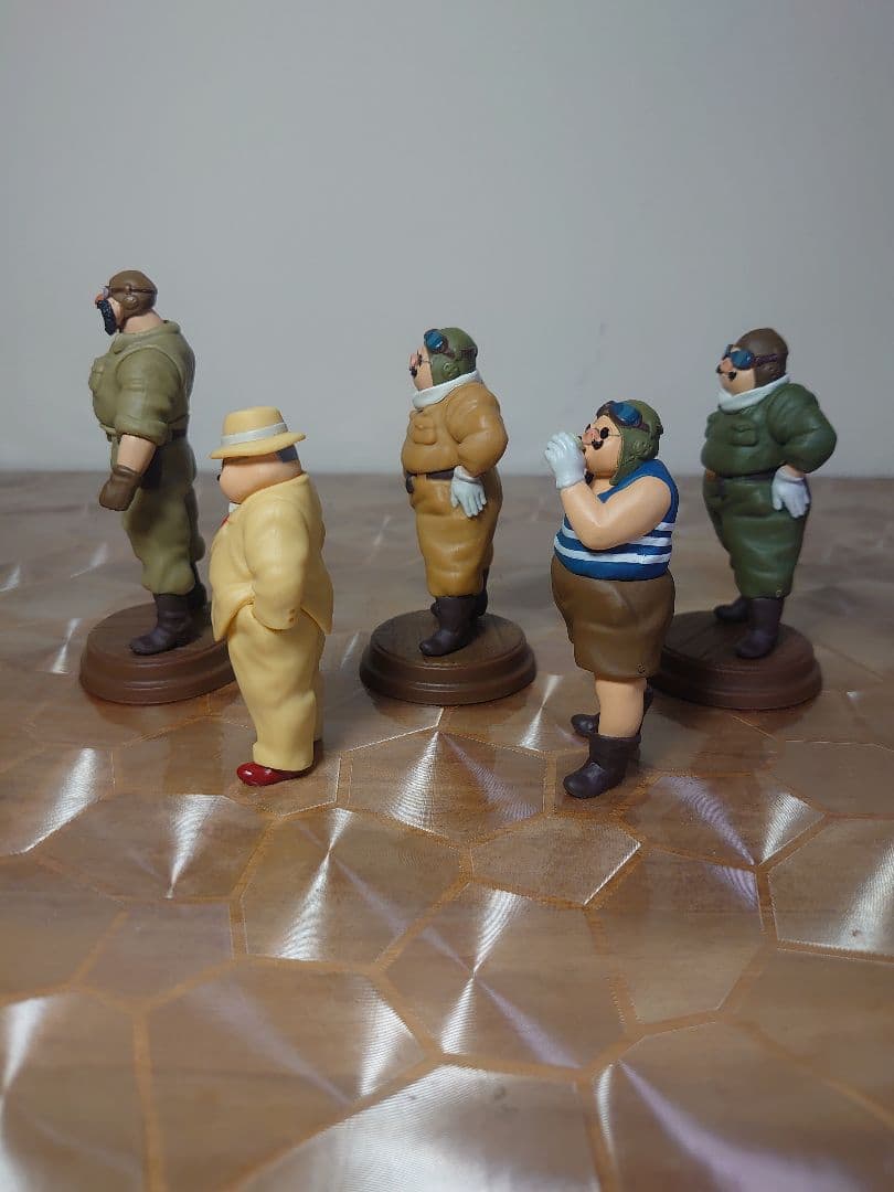 ジブリフィギュア 紅の豚 ポーズがいっぱいコレクション 5体セット