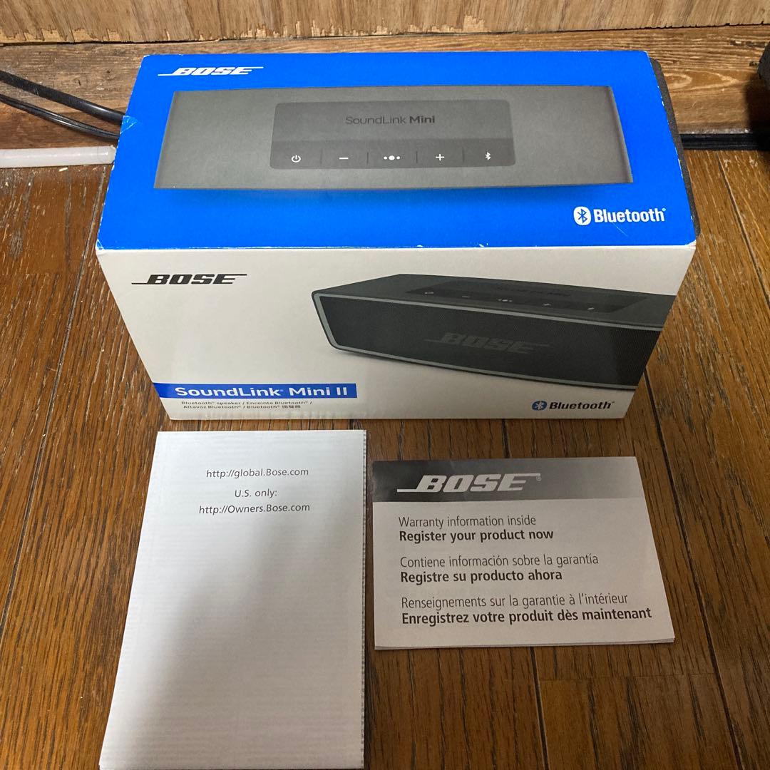 ジャンク本体のみ Bose SoundLink Mini speaker Ⅱ - メルカリ
