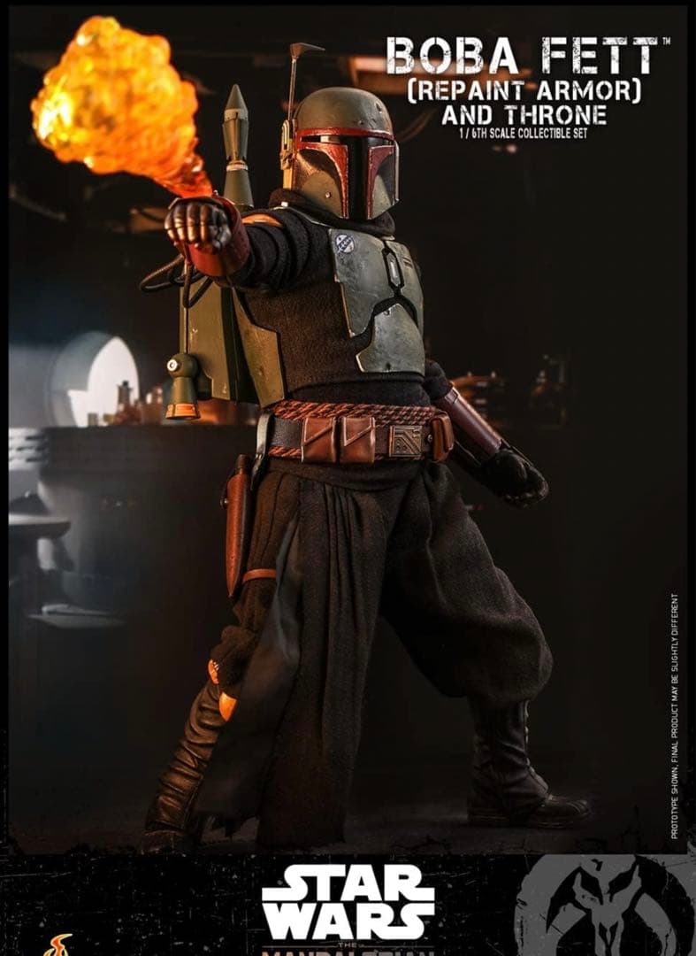 ホットトイズ スターウォーズ ボバフェット 1/6スケール フィギュア