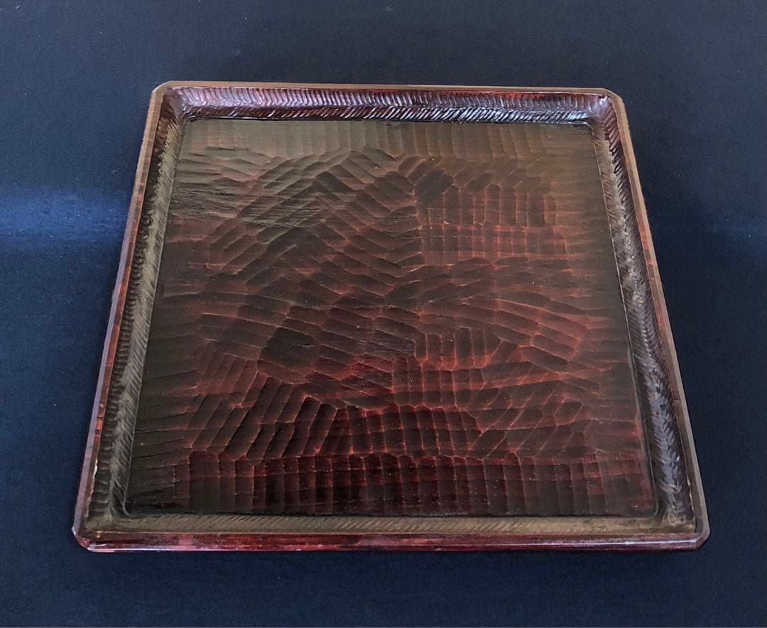 R》伝統工芸 讃岐彫 四方膳5客 会席膳 讃岐盆 刳抜 260120き5 - メルカリ