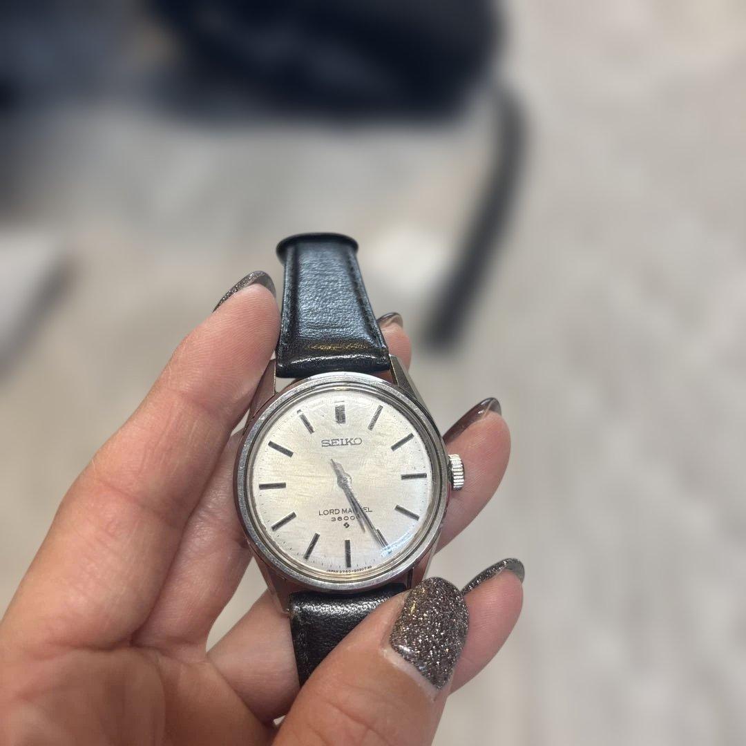 SEIKO LORD MATIC 36000 自動巻き時計