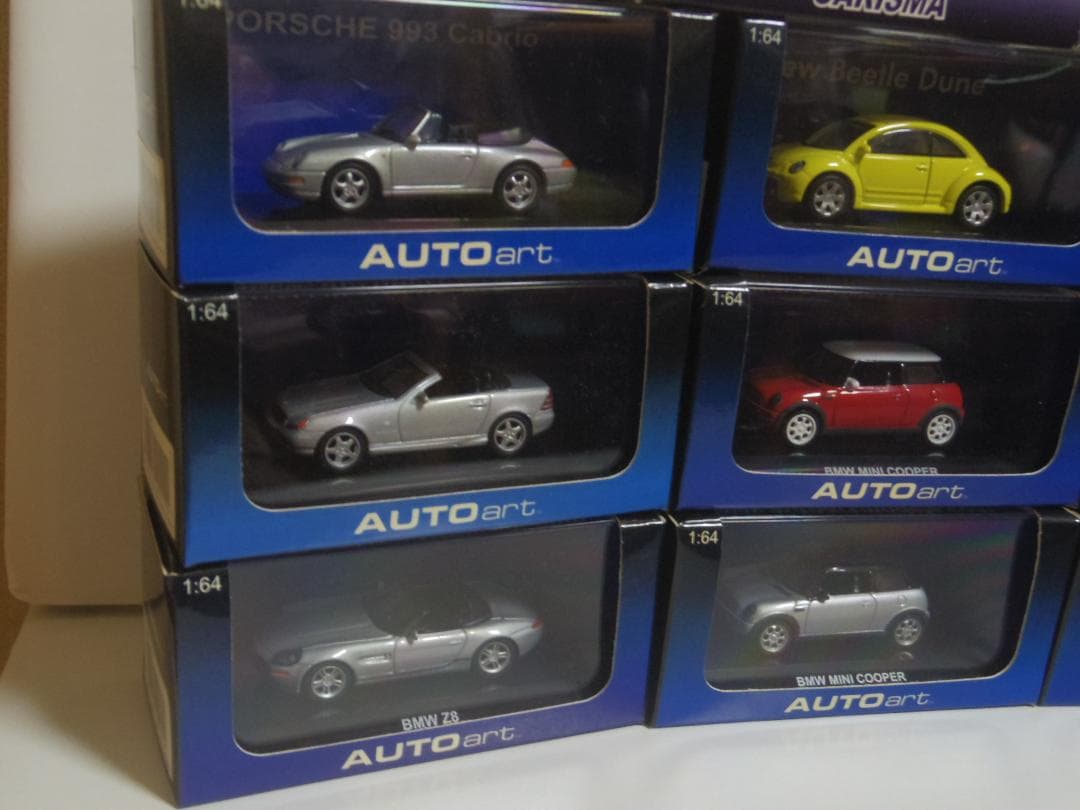 【ミニカー14台】AUTO art 12台CARISMA 2台