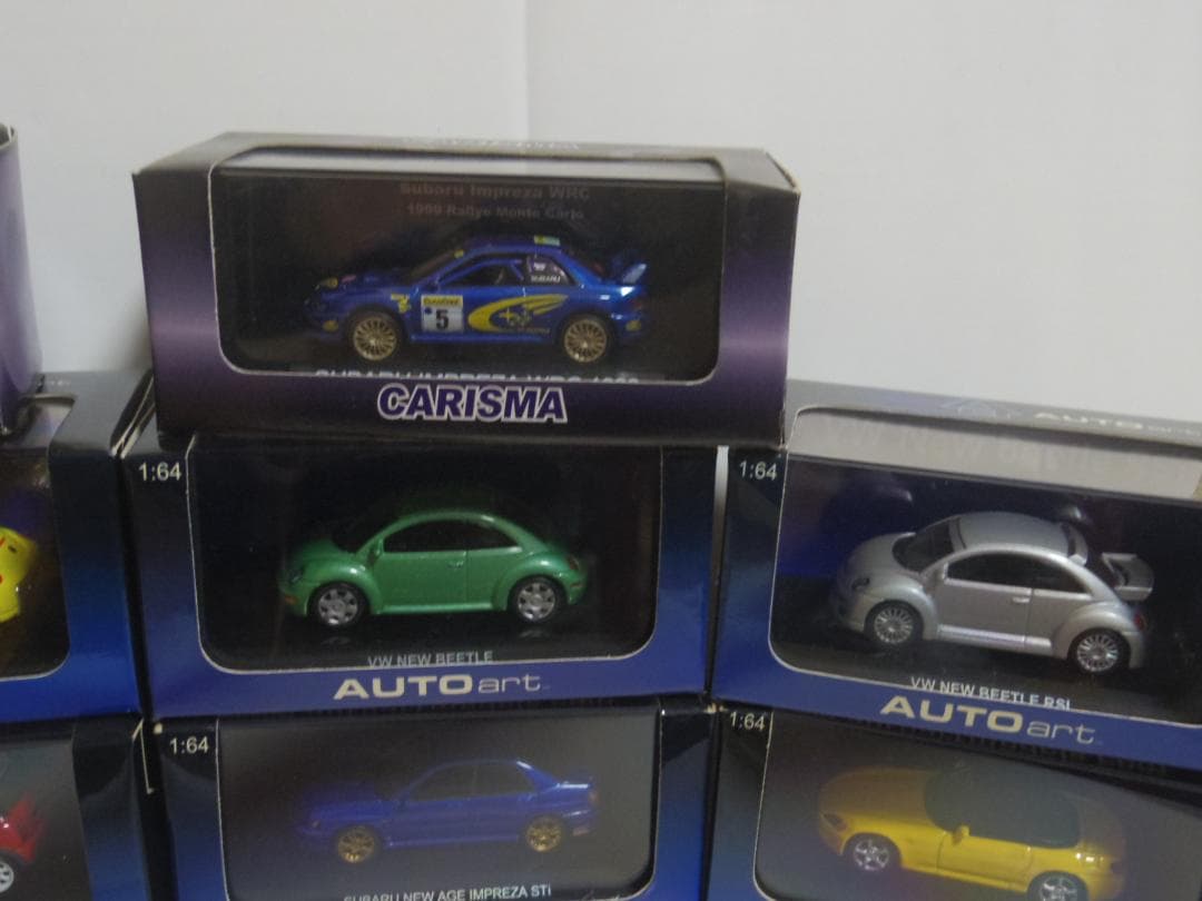 【ミニカー14台】AUTO art 12台CARISMA 2台
