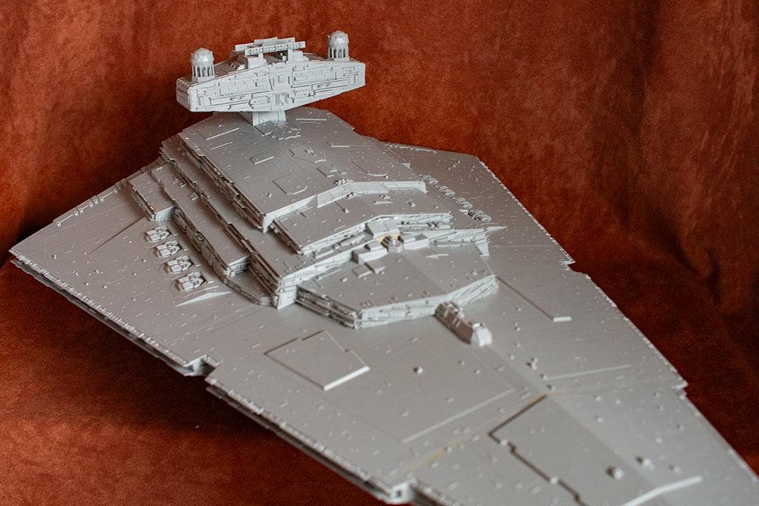 金*ー様 ズベズダ　1/2700　スター・デストロイヤー　プラモデル