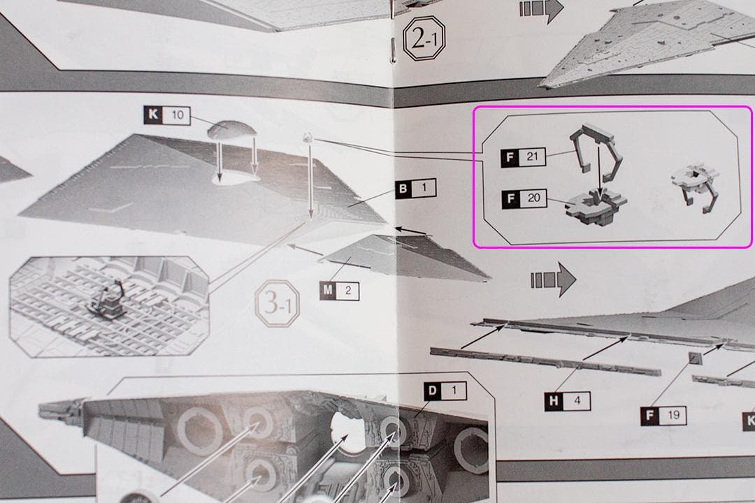 金*ー様 ズベズダ　1/2700　スター・デストロイヤー　プラモデル