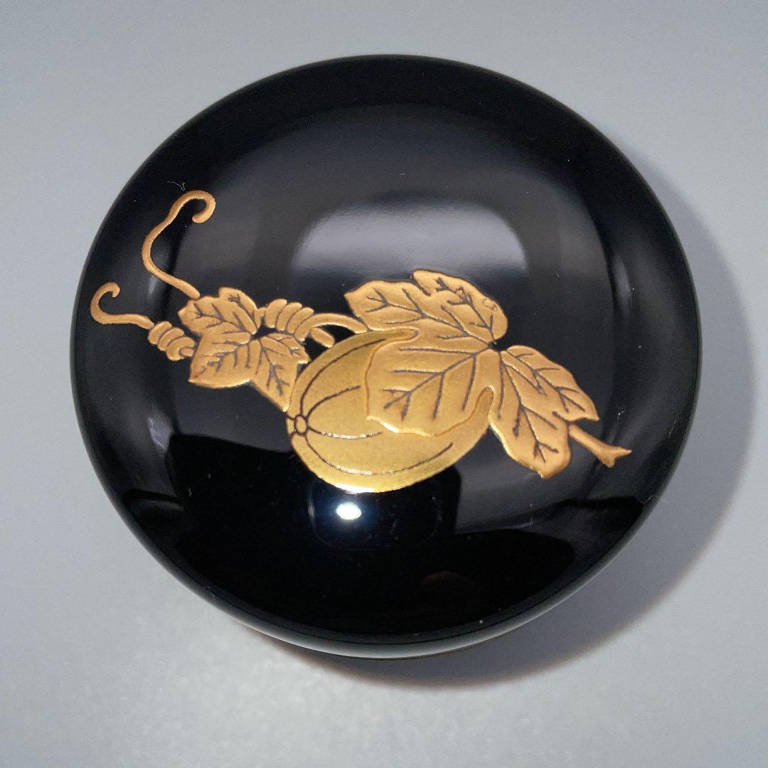 茶道具 棗 若島孝雄 瓜蒔絵 棗 C99705 激安