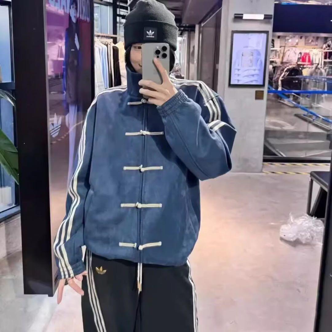 Adidas アディダス 中国限定 蛇年チャイナトラックジャケット ネイビー