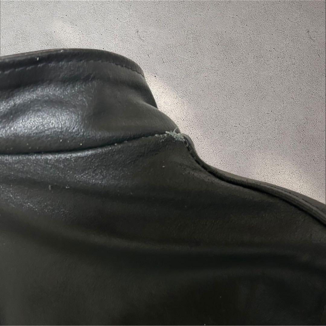 Sears 70s〜80s USA製本革レザージャケットフェイクファーライナー付