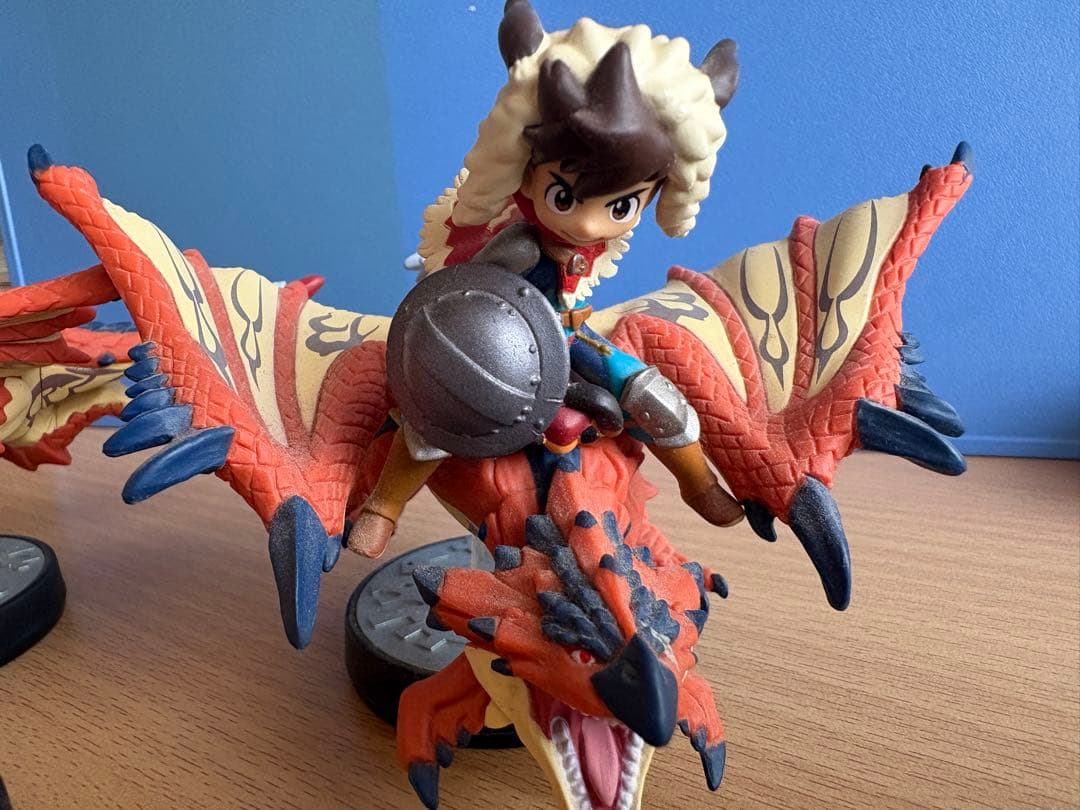 amiibo ナビルー　隻眼のリオレウス&ライダー(女の子) (男の子)