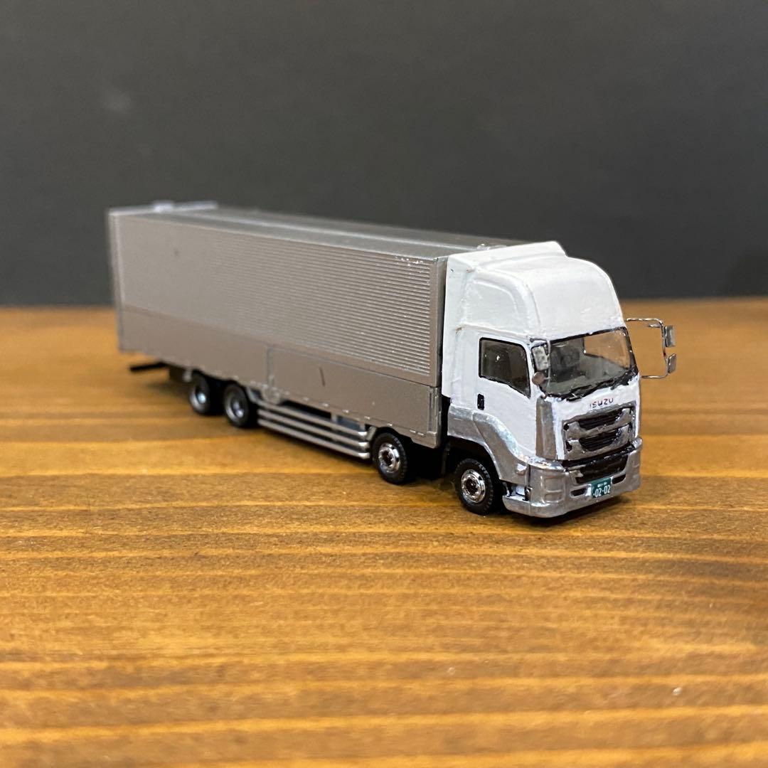 トラックコレクション イズズギガハイルーフ自作エアロ付き はたらく
