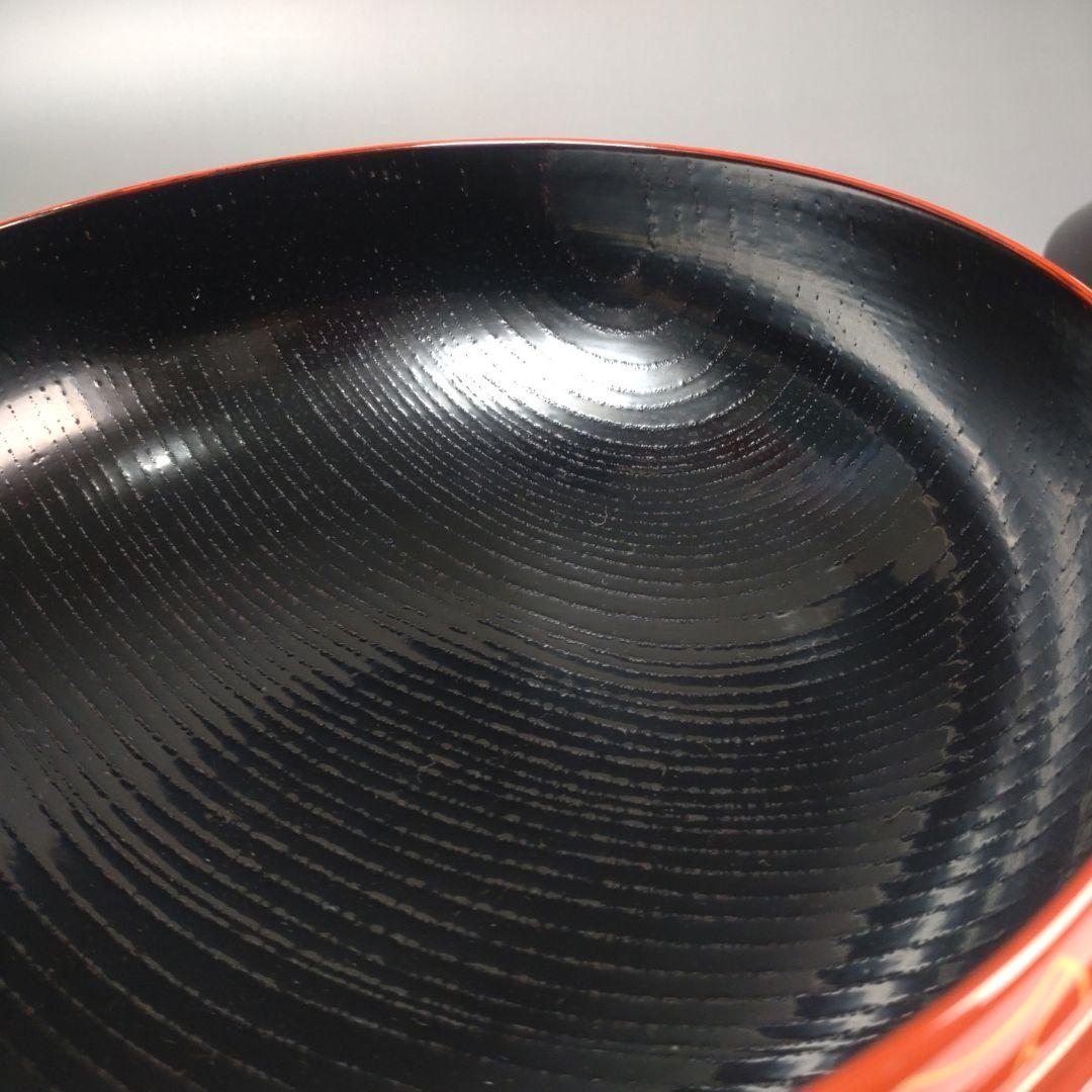 ア184 『塗師　久世宗春　作』『即中斎好　食籠　共箱』菓子器　茶道具